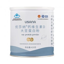 優莎納(葆苾康)鈣維生素D大豆蛋白粉420g