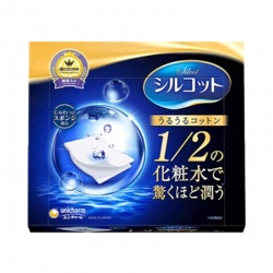 日本Unicharm尤妮佳舒蔻省水湿敷化妆棉40片