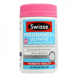 澳洲Swisse孕妇复合维生素(含叶酸/DHA)90粒