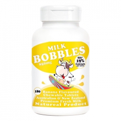 澳洲Milk Bobbles学生成人高钙牛奶片(香蕉味)180片