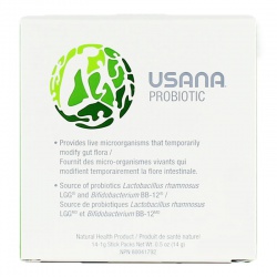 美国USANA优莎娜益生菌1g×14包/盒