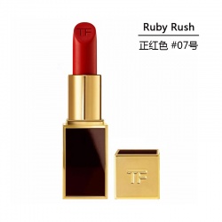 美国Tom Ford汤姆福特口红黑管Ruby Rush#07(正红色)3g