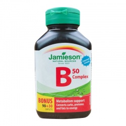 加拿大Jamieson健美生維生素B50復合片120片