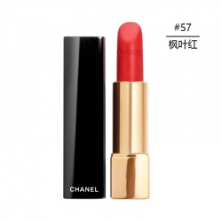 法国Chanel香奈儿炫亮魅力丝绒口红#57(枫叶红)3.5g