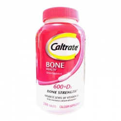 美国Caltrate钙尔奇碳酸钙D3高钙片200片