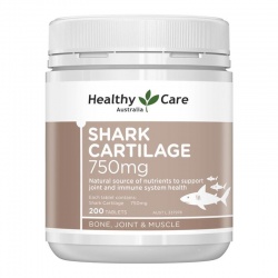 澳洲Healthy Care鲨鱼软骨素片750mg×200片