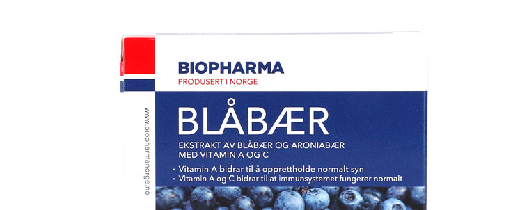 挪威Biopharma野生蓝莓(越橘)精华含片细节图-1