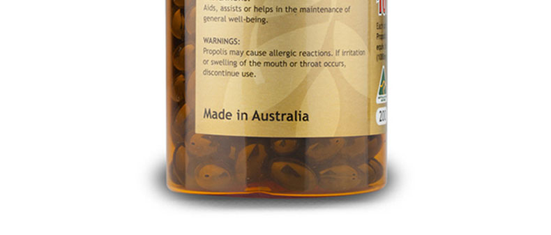 澳洲Healthy Care蜂胶软胶囊实拍图-6