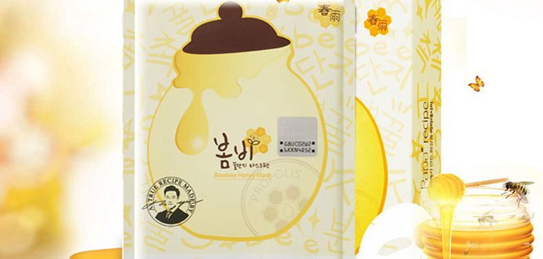 韩国papa recipe春雨蜂蜜面膜25g×10片海报2