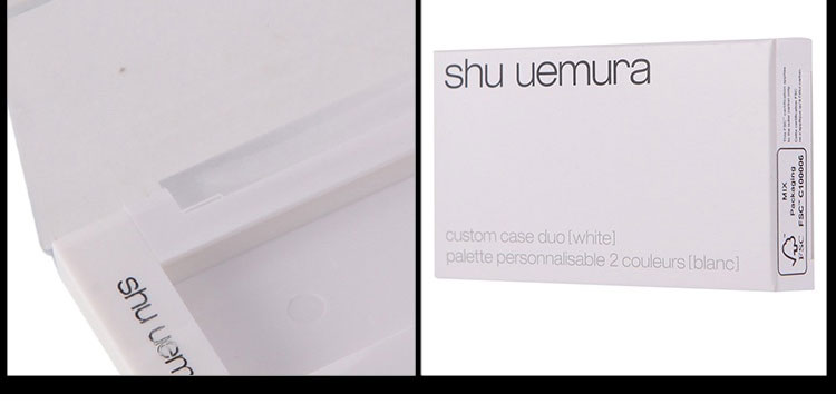 日本Shu uemura植村秀彩妆盒(白色)双格海报9