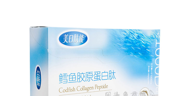 太愛肽美日肽能鱈魚膠原蛋白肽固體飲料8g×20袋正面圖