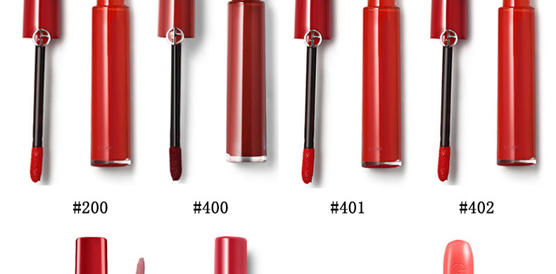 Armani阿玛尼丝绒哑光唇釉(红管#500)6.5ml商品介绍16