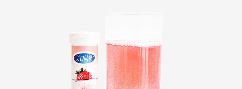 太爱肽美日肽能胶原蛋白肽 VC泡腾片草莓味海报10