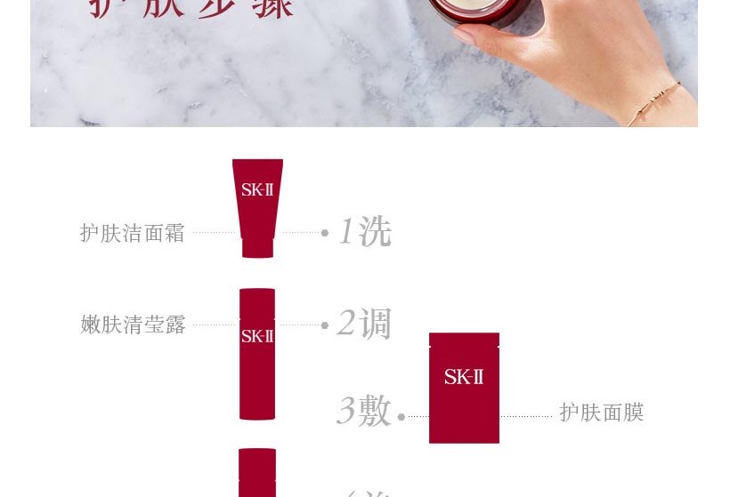 日本sk2大红瓶面霜 