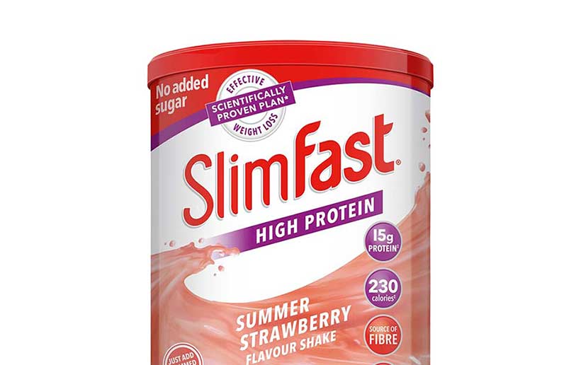 SlimFast草莓味代餐奶昔
